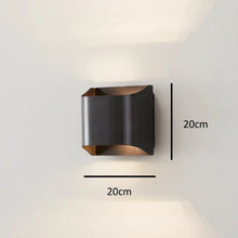 Load image into Gallery viewer, Inspira LIfestyles | Fold Wall Sconce – Modern Minimalist LED Light made of copper finished in Gold or Black