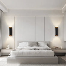 Load image into Gallery viewer, Inspira LIfestyles | Fold Wall Sconce – Modern Minimalist LED Light made of copper finished in Gold or Black