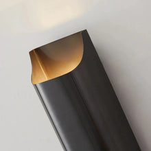 Load image into Gallery viewer, Inspira LIfestyles | Fold Wall Sconce – Modern Minimalist LED Light made of copper finished in Gold or Black