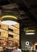 Load image into Gallery viewer, INSPIRA LIFESTYLES - Canto Tinted Glass Pendant, sculptural glass pendant light, layered tinted glass lighting, olive green glass pendant, plum glass pendant, rust glass pendant, modern interior lighting, designer glass pendant, hospitality lighting