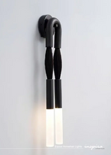 Load image into Gallery viewer, INSPIRA LIFESTYLES - Equus horsehair lights, horsehair wall sconce, horsehair pendant light, equestrian inspired lighting, sculptural wall lighting, modern pendant lighting, boutique hospitality lighting
