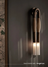 Load image into Gallery viewer, INSPIRA LIFESTYLES - Equus horsehair lights, horsehair wall sconce, horsehair pendant light, equestrian inspired lighting, sculptural wall lighting, modern pendant lighting, boutique hospitality lighting