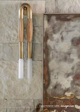 Load image into Gallery viewer, INSPIRA LIFESTYLES - Equus horsehair lights, horsehair wall sconce, horsehair pendant light, equestrian inspired lighting, sculptural wall lighting, modern pendant lighting, boutique hospitality lighting