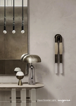 Load image into Gallery viewer, INSPIRA LIFESTYLES - Equus horsehair lights, horsehair wall sconce, horsehair pendant light, equestrian inspired lighting, sculptural wall lighting, modern pendant lighting, boutique hospitality lighting