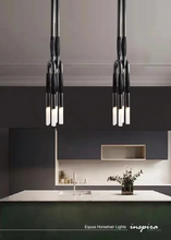 Load image into Gallery viewer, INSPIRA LIFESTYLES - Equus horsehair lights, horsehair wall sconce, horsehair pendant light, equestrian inspired lighting, sculptural wall lighting, modern pendant lighting, boutique hospitality lighting
