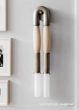 Load image into Gallery viewer, INSPIRA LIFESTYLES - Equus horsehair lights, horsehair wall sconce, horsehair pendant light, equestrian inspired lighting, sculptural wall lighting, modern pendant lighting, boutique hospitality lighting