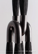 Load image into Gallery viewer, INSPIRA LIFESTYLES - Equus horsehair lights, horsehair wall sconce, horsehair pendant light, equestrian inspired lighting, sculptural wall lighting, modern pendant lighting, boutique hospitality lighting