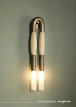 Load image into Gallery viewer, INSPIRA LIFESTYLES - Equus horsehair lights, horsehair wall sconce, horsehair pendant light, equestrian inspired lighting, sculptural wall lighting, modern pendant lighting, boutique hospitality lighting