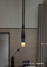 Load image into Gallery viewer, INSPIRA LIFESTYLES - Equus horsehair lights, horsehair wall sconce, horsehair pendant light, equestrian inspired lighting, sculptural wall lighting, modern pendant lighting, boutique hospitality lighting