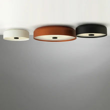 Load image into Gallery viewer, INSPIRA LIFESTYLES - Ivalo Ceiling Light, circular LED ceiling light, iron body ceiling fixture, frosted diffuser ceiling light, Scandinavian ceiling light, hallway ceiling lighting, bedroom ceiling light