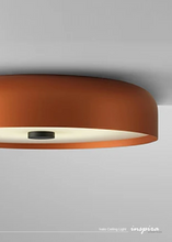 Load image into Gallery viewer, INSPIRA LIFESTYLES - Ivalo Ceiling Light, circular LED ceiling light, iron body ceiling fixture, frosted diffuser ceiling light, Scandinavian ceiling light, hallway ceiling lighting, bedroom ceiling light