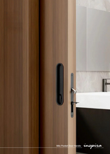 Load image into Gallery viewer, INSPIRA LIFESTYLES - Milo Pocket Door Handle, recessed pocket door handle, sliding door recessed pull, zinc alloy pocket door hardware, modern flush door handle, minimalist sliding door handle