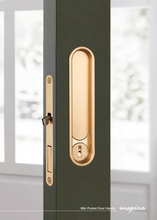 Load image into Gallery viewer, INSPIRA LIFESTYLES - Milo Pocket Door Handle, recessed pocket door handle, sliding door recessed pull, zinc alloy pocket door hardware, modern flush door handle, minimalist sliding door handle
