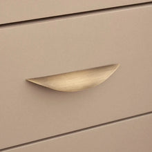 Load image into Gallery viewer, INSPIRA LIFESTYLES – Fin Antique Bronze Handles, curved cabinet pull, sculptural bronze hardware, organic modern cabinet handle, antique bronze drawer pull, designer cabinetry hardware