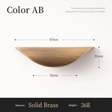 Load image into Gallery viewer, INSPIRA LIFESTYLES – Fin Antique Bronze Handles, curved cabinet pull, sculptural bronze hardware, organic modern cabinet handle, antique bronze drawer pull, designer cabinetry hardware