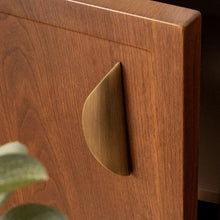 Load image into Gallery viewer, INSPIRA LIFESTYLES – Fin Antique Bronze Handles, curved cabinet pull, sculptural bronze hardware, organic modern cabinet handle, antique bronze drawer pull, designer cabinetry hardware