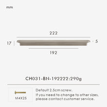 Load image into Gallery viewer, INSPIRA LIFESTYLES | Oren Solid Brass Knob & Pull Handles – Brushed Nickel, Brushed Brass, Antique Bronze Cabinet Hardware by Inspira Lifestyles, Luxury Kitchen Handles, Wardrobe Pulls, Modern Interior Design, Decorative Furniture Hardware, Drawer Knobs, Cabinet Accessories