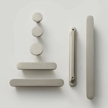 Load image into Gallery viewer, INSPIRA LIFESTYLES | Oren Solid Brass Knob & Pull Handles – Brushed Nickel, Brushed Brass, Antique Bronze Cabinet Hardware by Inspira Lifestyles, Luxury Kitchen Handles, Wardrobe Pulls, Modern Interior Design, Decorative Furniture Hardware, Drawer Knobs, Cabinet Accessories