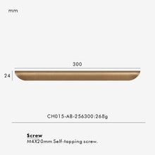Load image into Gallery viewer, INSPIRA LIFESTYLES - RIVA PULL HANDLES, EDGE PULL HANDLES, SOLID BRASS CABINET HANDLE, MODERN ARC HANDLE, ERGONOMIC CABINET PULL, MINIMAL CABINET HARDWARE, BUILT IN EDGE PULL, KITCHEN DRAWER EDGE HANDLE, ANTIQUE BRONZE CABINET HANDLE, BRUSHED GOLD EDGE PULL, BLACK CABINET HARDWARE, WHITE CABINET HANDLE, ARCHITECTURAL CABINET HARDWARE, CONTEMPORARY MILLWORK HARDWARE, INSPIRA LIFESTYLES