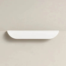 Load image into Gallery viewer, INSPIRA LIFESTYLES - RIVA PULL HANDLES, EDGE PULL HANDLES, SOLID BRASS CABINET HANDLE, MODERN ARC HANDLE, ERGONOMIC CABINET PULL, MINIMAL CABINET HARDWARE, BUILT IN EDGE PULL, KITCHEN DRAWER EDGE HANDLE, ANTIQUE BRONZE CABINET HANDLE, BRUSHED GOLD EDGE PULL, BLACK CABINET HARDWARE, WHITE CABINET HANDLE, ARCHITECTURAL CABINET HARDWARE, CONTEMPORARY MILLWORK HARDWARE, INSPIRA LIFESTYLES