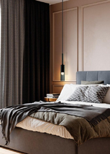 Load image into Gallery viewer, Kaisa Black Glass Pendant