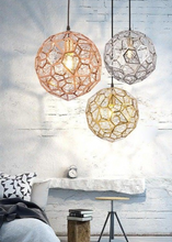 Load image into Gallery viewer, Metal Etch Web Pendant