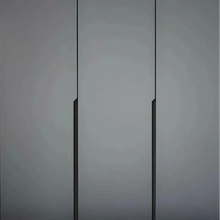 Load image into Gallery viewer, INSPIRA LIFESTYLES | Kanzu Recessed Pulls, Recessed Door Pulls, Embedded Door Pulls, Recessed Door Handles, Recessed Sliding Door Handles, sliding door hardware, sliding door pull, modern door pulls, flush door pulls, flush door handles, minimal door hardware, cabinet hardware, recessed cabinet hardware, flush furniture hardware, streamline door handles, sleek door handles, stylish designer hardware, modern home hardware, closet pulls, bathroom pulls, kitchen pulls, wardrobe hardware, long pull handles