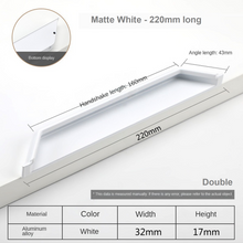 Load image into Gallery viewer, INSPIRA LIFESTYLES | Kanzu Recessed Pulls, Recessed Door Pulls, Embedded Door Pulls, Recessed Door Handles, Recessed Sliding Door Handles, sliding door hardware, sliding door pull, modern door pulls, flush door pulls, flush door handles, minimal door hardware, cabinet hardware, recessed cabinet hardware, flush furniture hardware, streamline door handles, sleek door handles, stylish designer hardware, modern home hardware, closet pulls, bathroom pulls, kitchen pulls, wardrobe hardware, long pull handles