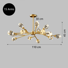 Load image into Gallery viewer, INSPIRA LIFESTYLES - Kassa Luxury Chandelier, Modern Crystal Chandelier, Elegant Pendant Light, Contemporary Lighting Fixture, SPUTNIK CHANDELIER, SCULPTURAL LIGHT, ROCK CHANDELIER, RESTAURANT LIGHT, PENDANT LIGHT, MODERN PENDANT LIGHT, MODERN CHANDELIER, Luxury Home Chandelier, Luxury Crystal LED Chandelier, Luxury Chandelier Lighting, LUXURY CHANDELIER, LIVING ROOM LIGHT, HOTEL LIGHT, High-End Decorative Chandelier, CRYSTAL CHANDELIER, Contemporary Chandelier