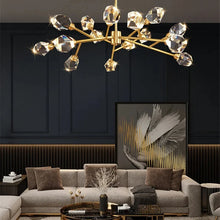 Load image into Gallery viewer, INSPIRA LIFESTYLES - Kassa Luxury Chandelier, Modern Crystal Chandelier, Elegant Pendant Light, Contemporary Lighting Fixture, SPUTNIK CHANDELIER, SCULPTURAL LIGHT, ROCK CHANDELIER, RESTAURANT LIGHT, PENDANT LIGHT, MODERN PENDANT LIGHT, MODERN CHANDELIER, Luxury Home Chandelier, Luxury Crystal LED Chandelier, Luxury Chandelier Lighting, LUXURY CHANDELIER, LIVING ROOM LIGHT, HOTEL LIGHT, High-End Decorative Chandelier, CRYSTAL CHANDELIER, Contemporary Chandelier