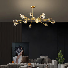 Load image into Gallery viewer, INSPIRA LIFESTYLES - Kassa Luxury Chandelier, Modern Crystal Chandelier, Elegant Pendant Light, Contemporary Lighting Fixture, SPUTNIK CHANDELIER, SCULPTURAL LIGHT, ROCK CHANDELIER, RESTAURANT LIGHT, PENDANT LIGHT, MODERN PENDANT LIGHT, MODERN CHANDELIER, Luxury Home Chandelier, Luxury Crystal LED Chandelier, Luxury Chandelier Lighting, LUXURY CHANDELIER, LIVING ROOM LIGHT, HOTEL LIGHT, High-End Decorative Chandelier, CRYSTAL CHANDELIER, Contemporary Chandelier