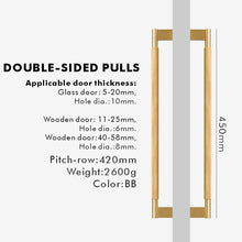 Load image into Gallery viewer, INSPIRA LIFESTYLES | Knox Door Pull Handles, SLIDING DOOR PULL, SLIDING DOOR HARDWARE, SLIDING DOOR HANDLES, SLIDING DOOR HANDLE, RESTAURANT DOOR PULL, POST MODERN DOOR HANDLES, MODERN DOOR HANDLES, MODERN DOOR HANDLE, LONG DOOR PULLS, KNURLED DOOR PULLS, HOTEL DOOR PULL, GOLD DOOR PULLS, DOOR PULLS, DOOR PULL, DOOR HARDWARE, DOOR FURNITURE, BRONZE SLIDING DOOR HANDLE, BRONZE DOOR LEVER, BARN DOOR PULL, BARN DOOR HANDLE, GLASS DOOR PULLS, GLASS DOOR HANDLES, RETAIL STORE HANDLES