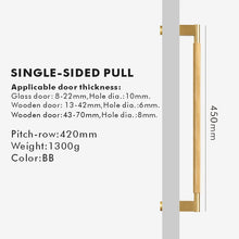 Load image into Gallery viewer, INSPIRA LIFESTYLES | Knox Door Pull Handles, SLIDING DOOR PULL, SLIDING DOOR HARDWARE, SLIDING DOOR HANDLES, SLIDING DOOR HANDLE, RESTAURANT DOOR PULL, POST MODERN DOOR HANDLES, MODERN DOOR HANDLES, MODERN DOOR HANDLE, LONG DOOR PULLS, KNURLED DOOR PULLS, HOTEL DOOR PULL, GOLD DOOR PULLS, DOOR PULLS, DOOR PULL, DOOR HARDWARE, DOOR FURNITURE, BRONZE SLIDING DOOR HANDLE, BRONZE DOOR LEVER, BARN DOOR PULL, BARN DOOR HANDLE, GLASS DOOR PULLS, GLASS DOOR HANDLES, RETAIL STORE HANDLES