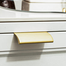 Load image into Gallery viewer, INSPIRA LIFESTYLES - Leif Pull Handles - BATHROOM HARDWARE, BRASS HARDWARE, CABINET HARDWARE, CABINET PULL, CLOSET HARDWARE, CLOSET PULL, CONCEALED HANDLE, DOOR PULLS, DRAWER PULL, DRAWER PULLS, EDGE PULL, FURNITURE HANDLES, FURNITURE PULL, HARDWARE, HIDDEN HANDLE, KITCHEN HARDWARE, MODERN HARDWARE, PULLS, SIMPLE DRAWER PULL, SIMPLE HARDWARE, WARDROBE HARDWARE