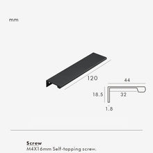 Load image into Gallery viewer, INSPIRA LIFESTYLES | Lino Long Pull Handles, WARDROBE PULLS, WARDROBE HARDWARE, MATTE BLACK HARDWARE, LONG PULL HANDLES, LONG DRAWER PULLS, LONG DOOR PULLS, KITCHEN PULLS, KITCHEN HARDWARE, KITCHEN CABINET HARDWARE, INTEGRATED DRAWER PULLS, FURNITURE PULL, EDGE PULL, DRAWER PULLS, DRAWER PULL, DOOR PULLS, DOOR PULL, DECORATIVE PULL, COPPER HARDWARE, CLOSET HARDWARE, CABINET PULLS, CABINET PULL, CABINET HARDWARE, BRONZE CABINET HARDWARE, BRASS HARDWARE, BATHROOM PULLS, BATHROOM CABINET HARDWARE