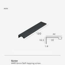 Load image into Gallery viewer, INSPIRA LIFESTYLES | Lino Long Pull Handles, WARDROBE PULLS, WARDROBE HARDWARE, MATTE BLACK HARDWARE, LONG PULL HANDLES, LONG DRAWER PULLS, LONG DOOR PULLS, KITCHEN PULLS, KITCHEN HARDWARE, KITCHEN CABINET HARDWARE, INTEGRATED DRAWER PULLS, FURNITURE PULL, EDGE PULL, DRAWER PULLS, DRAWER PULL, DOOR PULLS, DOOR PULL, DECORATIVE PULL, COPPER HARDWARE, CLOSET HARDWARE, CABINET PULLS, CABINET PULL, CABINET HARDWARE, BRONZE CABINET HARDWARE, BRASS HARDWARE, BATHROOM PULLS, BATHROOM CABINET HARDWARE