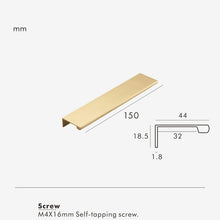 Load image into Gallery viewer, INSPIRA LIFESTYLES | Lino Long Pull Handles, WARDROBE PULLS, WARDROBE HARDWARE, MATTE BLACK HARDWARE, LONG PULL HANDLES, LONG DRAWER PULLS, LONG DOOR PULLS, KITCHEN PULLS, KITCHEN HARDWARE, KITCHEN CABINET HARDWARE, INTEGRATED DRAWER PULLS, FURNITURE PULL, EDGE PULL, DRAWER PULLS, DRAWER PULL, DOOR PULLS, DOOR PULL, DECORATIVE PULL, COPPER HARDWARE, CLOSET HARDWARE, CABINET PULLS, CABINET PULL, CABINET HARDWARE, BRONZE CABINET HARDWARE, BRASS HARDWARE, BATHROOM PULLS, BATHROOM CABINET HARDWARE