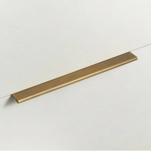 Load image into Gallery viewer, INSPIRA LIFESTYLES | Lino Long Pull Handles, WARDROBE PULLS, WARDROBE HARDWARE, MATTE BLACK HARDWARE, LONG PULL HANDLES, LONG DRAWER PULLS, LONG DOOR PULLS, KITCHEN PULLS, KITCHEN HARDWARE, KITCHEN CABINET HARDWARE, INTEGRATED DRAWER PULLS, FURNITURE PULL, EDGE PULL, DRAWER PULLS, DRAWER PULL, DOOR PULLS, DOOR PULL, DECORATIVE PULL, COPPER HARDWARE, CLOSET HARDWARE, CABINET PULLS, CABINET PULL, CABINET HARDWARE, BRONZE CABINET HARDWARE, BRASS HARDWARE, BATHROOM PULLS, BATHROOM CABINET HARDWARE