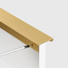 Load image into Gallery viewer, INSPIRA LIFESTYLES | Lino Long Pull Handles, WARDROBE PULLS, WARDROBE HARDWARE, MATTE BLACK HARDWARE, LONG PULL HANDLES, LONG DRAWER PULLS, LONG DOOR PULLS, KITCHEN PULLS, KITCHEN HARDWARE, KITCHEN CABINET HARDWARE, INTEGRATED DRAWER PULLS, FURNITURE PULL, EDGE PULL, DRAWER PULLS, DRAWER PULL, DOOR PULLS, DOOR PULL, DECORATIVE PULL, COPPER HARDWARE, CLOSET HARDWARE, CABINET PULLS, CABINET PULL, CABINET HARDWARE, BRONZE CABINET HARDWARE, BRASS HARDWARE, BATHROOM PULLS, BATHROOM CABINET HARDWARE
