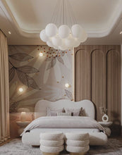 Load image into Gallery viewer, INSPIRA LIFESTYLES - Lunar Modern Chandelier, Lighting Pendant Chandelier Ball, Modern Pendant Chandelier, Elegant Ball Light Fixture, Contemporary Pendant Light, Stylish Chandelier Ball, Spherical Pendant Lighting, Sophisticated Chandelier Design, Luxury Pendant Light, Dining Room Chandelier, Living Room Pendant Lamp, Artistic Ball Chandelier, Ambient Lighting Fixture, Designer Pendant Chandelier, Elegant Home Illumination, Modern Sphere Light