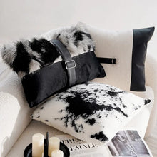 Load image into Gallery viewer, INSPIRA LIFESTYLES | Metro Woven Pillows, WOVEN PILLOW, THROW PILLOW, SOFA PILLOW, PILLOW, LUXURY PILLOW, EMBROIDERED PILLOW, DECORATIVE PILLOW, COTTON PILLOW, MODERN PILLOW, BLACK AND WHITE PILLOW, CHAIR PILLOW, BED PILLOW, ACCENT PILLOW
