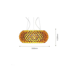 Load image into Gallery viewer, INSPIRA LIFESTYLES - Modern Beaded Light, Modern Beaded Ceiling Light, Modern Acrylic Pendant Lights, Contemporary Pendant Lighting, Sleek Acrylic Pendant Light, Minimalist Pendant Lamp, Elegant Acrylic Light Fixture, Modern Ceiling Pendant, Stylish Acrylic Pendant, High-Quality Pendant Lights, Chic Acrylic Lighting, Modern Home Pendant, Versatile Acrylic Light, Clean Design Pendant Lamp