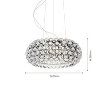 Load image into Gallery viewer, INSPIRA LIFESTYLES - Modern Beaded Light, Modern Beaded Ceiling Light, Modern Acrylic Pendant Lights, Contemporary Pendant Lighting, Sleek Acrylic Pendant Light, Minimalist Pendant Lamp, Elegant Acrylic Light Fixture, Modern Ceiling Pendant, Stylish Acrylic Pendant, High-Quality Pendant Lights, Chic Acrylic Lighting, Modern Home Pendant, Versatile Acrylic Light, Clean Design Pendant Lamp