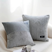 Load image into Gallery viewer, INSPIRA LIFESTYLES | Polar Woven Pillows, WOVEN PILLOW, THROW PILLOW, SOFA PILLOW, PILLOW, LUXURY PILLOW, EMBROIDERED PILLOW, DECORATIVE PILLOW, COTTON PILLOW, MODERN PILLOW, BLUE SILVER PILLOW, CHAIR PILLOW, BED PILLOW, ACCENT PILLOW