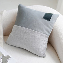 Load image into Gallery viewer, INSPIRA LIFESTYLES | Polar Woven Pillows, WOVEN PILLOW, THROW PILLOW, SOFA PILLOW, PILLOW, LUXURY PILLOW, EMBROIDERED PILLOW, DECORATIVE PILLOW, COTTON PILLOW, MODERN PILLOW, BLUE SILVER PILLOW, CHAIR PILLOW, BED PILLOW, ACCENT PILLOW