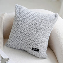 Load image into Gallery viewer, INSPIRA LIFESTYLES | Polar Woven Pillows, WOVEN PILLOW, THROW PILLOW, SOFA PILLOW, PILLOW, LUXURY PILLOW, EMBROIDERED PILLOW, DECORATIVE PILLOW, COTTON PILLOW, MODERN PILLOW, BLUE SILVER PILLOW, CHAIR PILLOW, BED PILLOW, ACCENT PILLOW