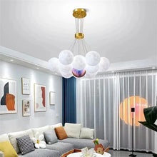 Load image into Gallery viewer, INSPIRA LIFESTYLES - Lighting Pendant Chandelier Ball, Modern Pendant Chandelier, Elegant Ball Light Fixture, Contemporary Pendant Light, Stylish Chandelier Ball, Spherical Pendant Lighting, Sophisticated Chandelier Design, Luxury Pendant Light, Dining Room Chandelier, Living Room Pendant Lamp, Artistic Ball Chandelier, Ambient Lighting Fixture, Designer Pendant Chandelier, Elegant Home Illumination, Modern Sphere Light