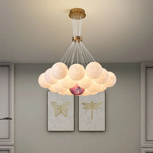 Load image into Gallery viewer, INSPIRA LIFESTYLES - Lighting Pendant Chandelier Ball, Modern Pendant Chandelier, Elegant Ball Light Fixture, Contemporary Pendant Light, Stylish Chandelier Ball, Spherical Pendant Lighting, Sophisticated Chandelier Design, Luxury Pendant Light, Dining Room Chandelier, Living Room Pendant Lamp, Artistic Ball Chandelier, Ambient Lighting Fixture, Designer Pendant Chandelier, Elegant Home Illumination, Modern Sphere Light