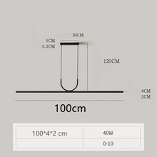 Load image into Gallery viewer, INSPIRA LIFESTYLES - Jono Linear Pendant, Modern Pendant Light, Linear Pendant Lighting, Contemporary Pendant Lamp, LED Pendant Light, Dining Room Lighting, Kitchen Island Light, Linear Chandelier, Minimalist Pendant, Modern Home Lighting, Adjustable Pendant Light, Linear Ceiling Light, Designer Pendant Lamp, Elegant Pendant Light, Dining Table Lighting, Pendant Light Fixture, Linear LED Fixture, Decorative Lighting, Indoor Pendant Light, Hanging Light Fixture