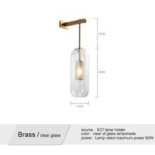 Load image into Gallery viewer, INSPIRA LIFESTYLES - Modern Black Wall Lights, Glass Lampshade Wall Light, Bedroom Decor Lighting, Study Wall Lamp, Hotel Aisle Lighting, Restaurant Wall Light, Staircase Wall Lamp, Art Wall Lighting, Contemporary Wall Light, Sleek Black Wall Fixtures, Elegant Glass Wall Light, Stylish Aisle Lighting